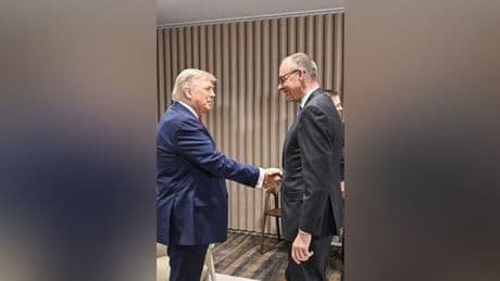 Merz: So lief das 20-Minuten-Gespräch mit Donald Trump