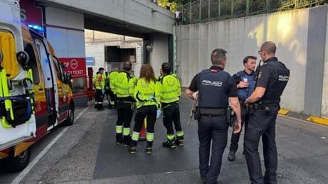 Detenido por empujar al vacío a una mujer desde siete metros de altura en una estación de bus de Madrid