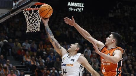Horario y dónde ver por TV el Real Madrid - Valencia Basket de la Liga Endesa