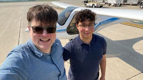 My 17-year-old will probably skip college and attend flight school instead. I think that's a smart plan.