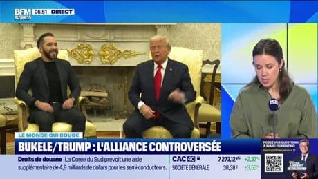 Caroline Loyer : Bukele/Trump, l'alliance controversée - 15/04