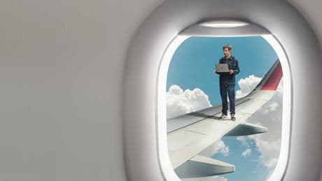 Un aeropuerto escondido en la manga