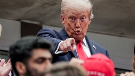 Donald Trump bei den US Open: Buhrufe für den US-Präsidenten