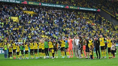 Bundesliga : Dortmund s’impose contre Kiel et arrache sa qualification pour la Ligue des champions