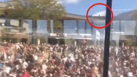 Is this Charlie Kirk's killer? Video shows figure lurking on rooftop as American conservative firebrand shot dead