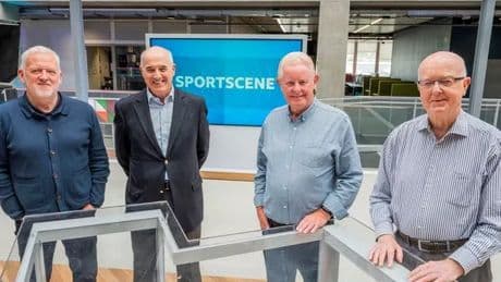 Legendary football pundits reunite for 50th anniversary of BBC's Sportscene
