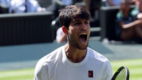 Wimbledon : pleine mire, Carlos Alcaraz plus qu’à une marche d’un triplé