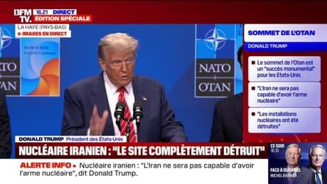 Israël-Iran: Donald Trump estime qu'un "accord" n'est pas "nécessaire"