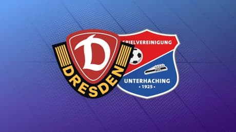 Baur eröffnet in 61. Minute - Dynamo Dresden siegt 3:0 gegen Haching