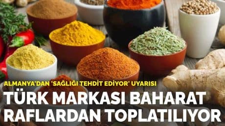 Almanya'dan 'sağlığı tehdit ediyor' uyarısı: Türk markası zencefil raflardan toplatılıyor