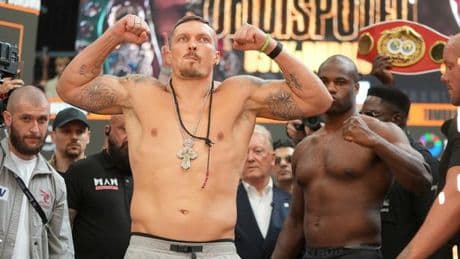 Oleksandr Usyk wins mind games over Daniel Dubois with one simple move