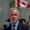 Mark Carney says Canadians are not 'impressed' by UK's invite to Trump