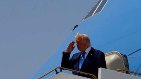 Trump BAE'den ayrıldı, Körfez turu sona erdi
