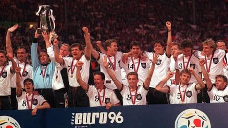 Das erste „Golden Goal“ der Turniergeschichte bescherte Deutschland den EM-Sieg
