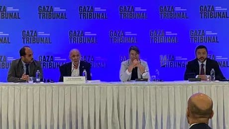 Gazze Mahkemesi Başkanı Falk İstanbul'da: 'Vicdan jürisi' kararını açıklayacak