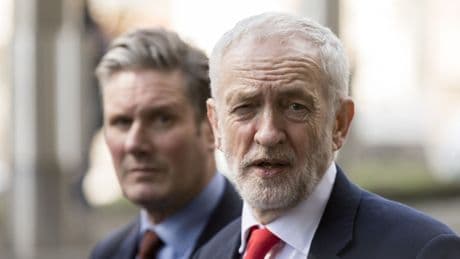 Labour-Regierung: Keir Starmer, bedroht von links
