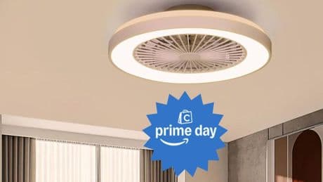 5 ventiladores de techo con luz con descuentos Prime Day para no asfixiarse de calor este verano
