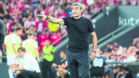 Valverde pone en valor la manera de competir del Athletic