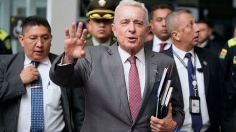 Colombian court frees former president Uribe from house arrest until it rules on bribery case