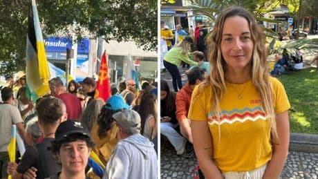 Brits told 'don't visit' Canary Islands as 132k protesters storm streets