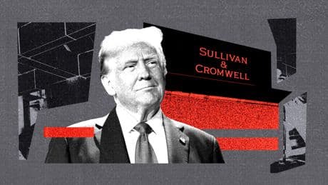 When Donald Trump calls, one Big Law firm answers