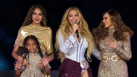 Drei Generationen auf einer Bühne - Beyoncé feiert mit Mama und Töchtern