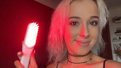 ‘I found an innovative red light LED hair brush that’s perfect for encouraging faster hair growth'