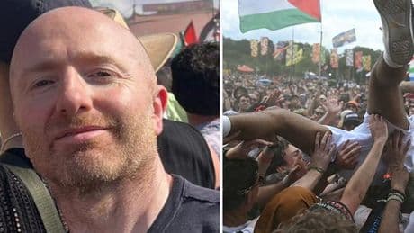 'I was stuck in Glastonbury mosh pit with death chants and fake blood - it was a cess-pit'