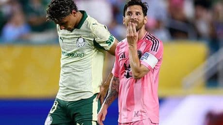 Lionel Messi and Inter Miami advance to the knockouts of the Club World Cup despite collapse to Palmeiras