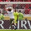 Animal-rights protester runs onto field during Club World Cup