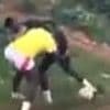 Andre Onana plays as a STRIKER in kickabout in Cameroon - as shocked fans joke Man United star should play up-front for Ruben Amorim's side