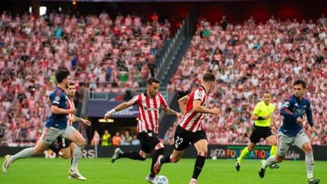 Athletic Bilbao - Arsenal karşılaşmasında ilk yarı golsüz bitti