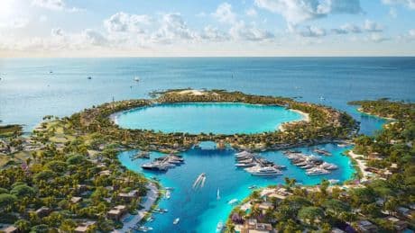 Así es Laheq Island, la megaisla artificial de lujo que Arabia Saudí quiere construir en el Mar Rojo