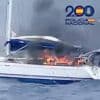 Nederlander steekt eigen boot vol cocaïne in brand na betrapping politie