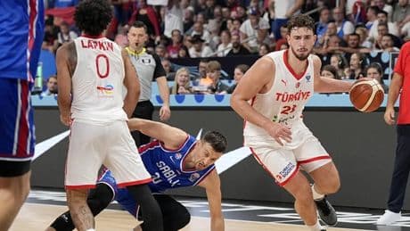 Son dakika haberi: A Milli Erkek Basketbol Takımı, Sırbistan'ı mağlup etti! İşte son 16 turundaki rakip...