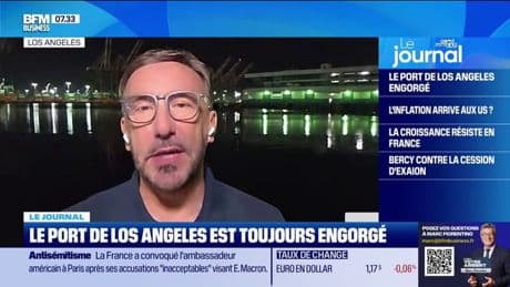 Le port de Los Angeles est toujours engorgé