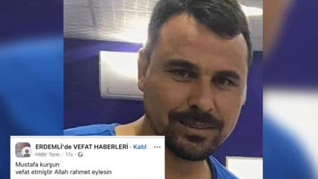 Yaşarken ölüm ilanı verilen 2 çocuk babası, neye uğradığını şaşırdı