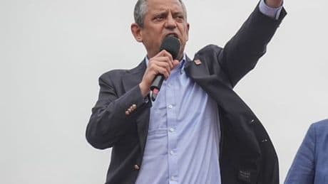 CHP lideri Özel Bayburt'ta konuşuyor