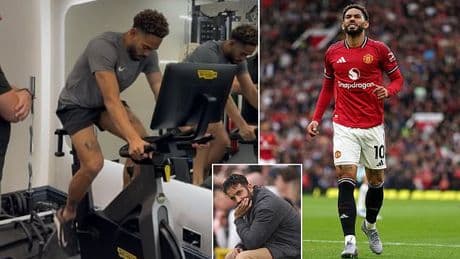 Matheus Cunha gives injury update with cryptic social media post after Man United forward suffered hamstring issue in Burnley win
