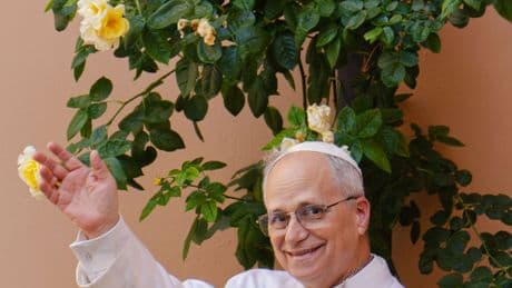 The pope's doctoral thesis drew on St. Augustine's idea of religious authority as service, not power