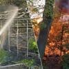 Brand in serres van het Josaphatpark in Schaarbeek
