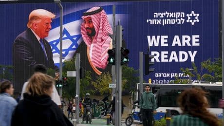 Trump zou Biden-eis laten vallen: ’Saoedi-Arabië hoeft Israël niet te erkennen in nucleaire deal met VS’