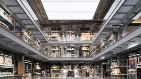 V&A East Storehouse: Im Maschinenraum