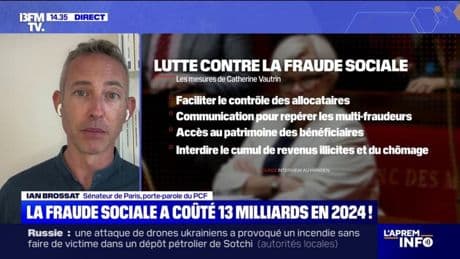 Fraude sociale: Ian Brossat (PCF) dénonce "une très grosse opération de communication de la part du gouvernement"