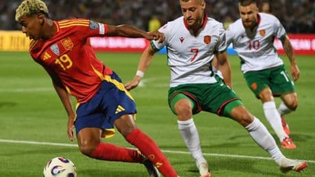 La 'roja' se pasea en sofía