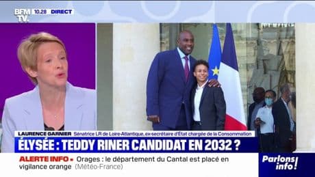 "Je serais très heureuse que nous puissions accueillir Teddy Riner": Laurence Garnier (LR) réagit aux propos du judoka qui dit "ne fermer aucune porte" quant à un potentiel avenir en politique