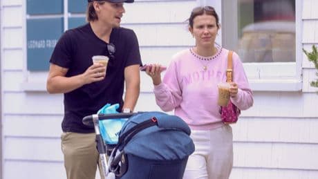 Millie Bobby Brown spotted with baby girl in first photos — did she drop a clue about her daughter’s name?