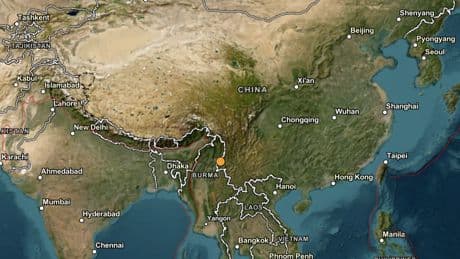Un terremoto de 4,5 grados sacude la provincia meridional china de Yunnan