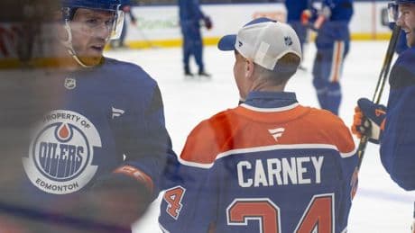 Mark Carney says Connor McDavid unsigned is a crisis, jokes about helping him in the next budget