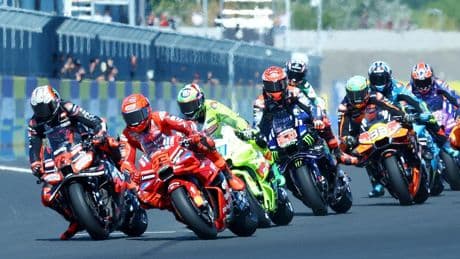 Otro susto en el Gran Premio de Hungría de Moto GP: Bastianini, a punto de ser atropellado por Pedro Acosta